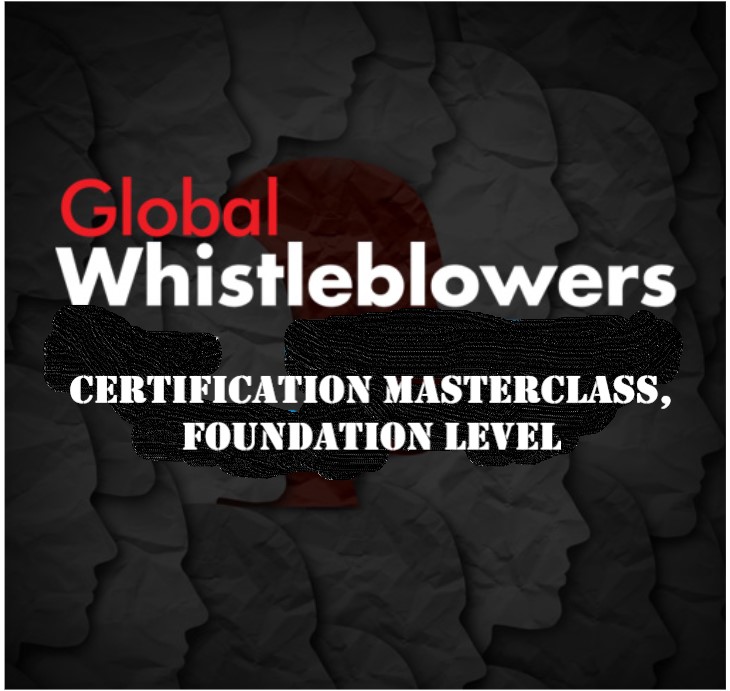 Whistleblower masterclass